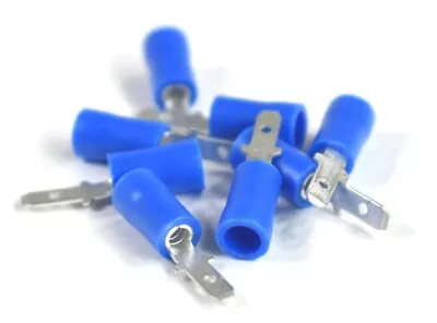MVP 50 Blue 14-16 AWG Vinyl Insulated Male Quick Connect Terminal .110  • $5.99