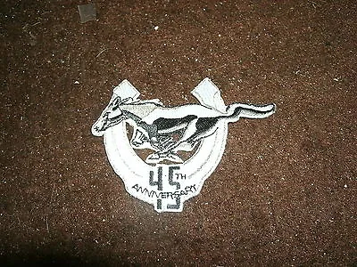 2009 Ford Mustang 45th Anniversary Jacket Hat Shirt Floor Mats Patch - Nice New • $10.39