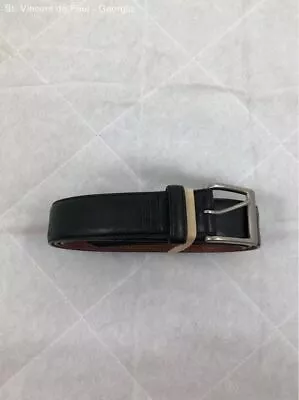 Men's Coach Black Handcrafted Leather Belt - Size 36 • $49.99