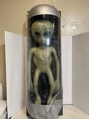 RARE X-FILES TV SHOW REPRO PROP ALIEN FOAM RUBBER ROSWELL UFO In 36  CAPSULE • $550