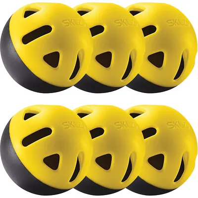 SKLZ Impact Practice Baseballs 12-Pack - Black/Yellow • $24.99