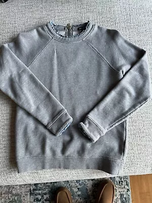 J.Crew Mercantile Women Gray Sweatshirt XS • $7.12