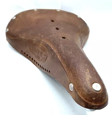 Brooks B68 Bicycle Saddle Seat Leather Vintage Cycling • $125