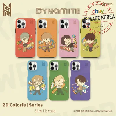 BTS TinyTAN Dynamite 2D Dual Slim Cellphone Case Cover Official K-POP Goods • $31.05