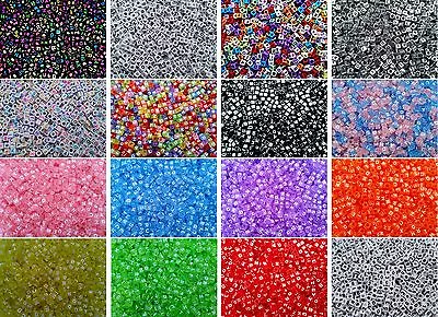 100 To 1000 Alphabet Mixed Letters Or Numbers Cube Beads 6mm 4 Jewellery Making • £6.89