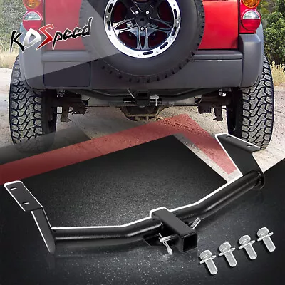 2  Class-3 Trailer Rear Bumper Towing Hitch Receiver For 02-07 Jeep Liberty KJ • $107.09