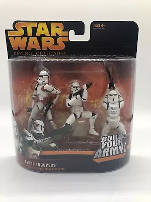 Star Wars Revenge Of The Sith Clone Troopers  Build Your Army  - NEW In Box • $45.77