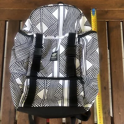 Adidas Backpack Black & White Mexkumerex  • $35