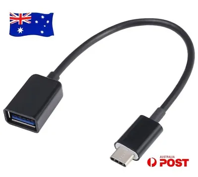 Type-C To USB Female OTG Adapter Cable For Samsung Galaxy S22+ 5G Ultra S23+ S23 • $8.93