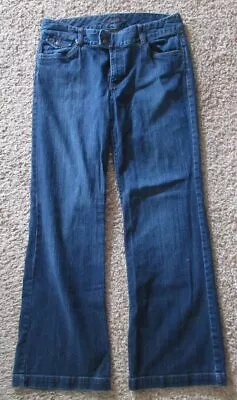 EDDIE BAUER  Stretch Dark Wash Jeans Size 10 • $6.99