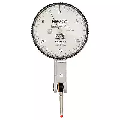 MITUTOYO 513-472-10E Dial Test IndicatorHori0 To 0.030 In • $161.26