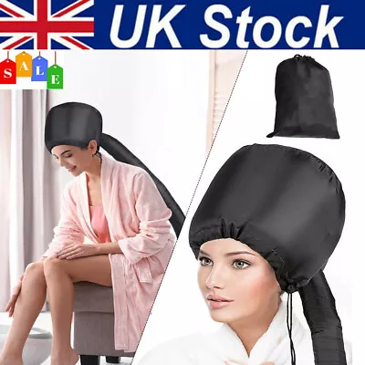 Adjustable Hair Drying Salon Cap Bonnet Hood Hat Handheld Blow Dryer Attachment • £7.88