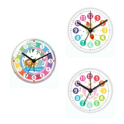 $19.83 • Buy Analog Alarm Clock Night Light Learning Silent For Classroom Child Parents