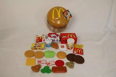 McDonalds Play Food Set 2003 McKids 25 Pieces Very Good Condition • $95