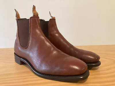 R.M. Williams Comfort Craftsman - New Sole & Sides - Tan / Brown UK11.5 / US12.5 • $320