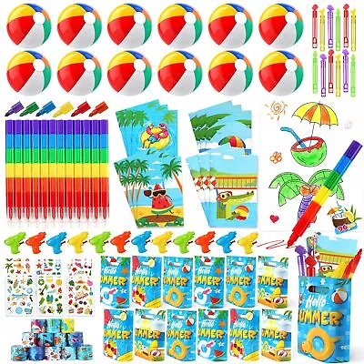 96-Piece Pool Party Favors Set Beach Themed Goodie Bag Stuffers Kids Beach Pool • $39.25