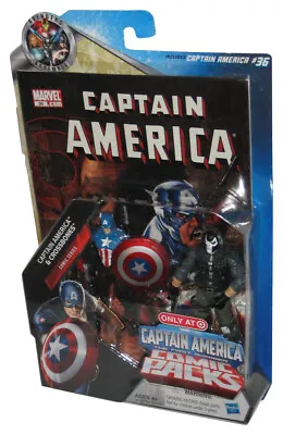 Marvel Universe Greatest Battles (2011) Hasbro Captain America Vs Crossbones Fig • $49.98