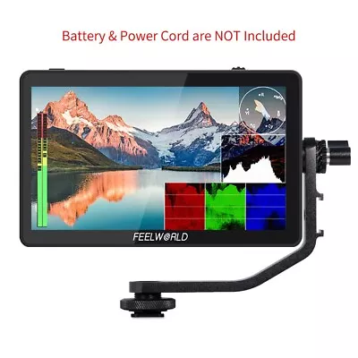 FEELWORLD F6 PLUS V2 6 Inch 3D LUT Touch Screen DSLR Camera Field Monitor HDMI • $249.99