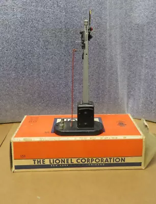 Postwar Lionel O Gauge # 151 Operating Semaphore In Original Box  619967 • $25