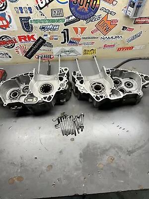 2006-2008 Honda CRF450 Crankcase Crank Case Right Left Bottom End NEEDS REPAIR! • $119.99