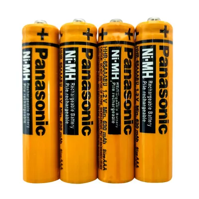 Panasonic KXTG Cordless Phone Batteries HHR-65AAABU NI-MH AAA 1.2V Rechargeable • $18.99