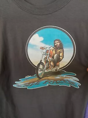 Vintage 1974 Roach Chopper Harley Lake Racer T Shirt   • $16.99