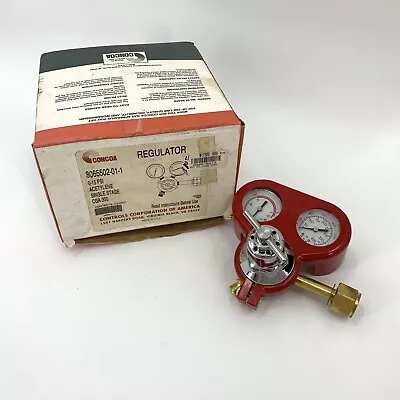 $45 • Buy Concoa Regulator 806-5502-01-1 Acetylene Single Stage 0-15 PSI