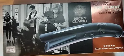 £75.99 • Buy Nicky Clarke The Curve Pro Straightener