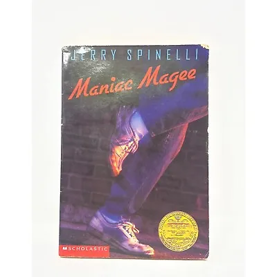 Vintage 1991 Maniac Magee By Jerry Spinelli PB Scholastic Good Condition • $6.99