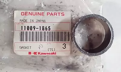 NOS Kawasaki Ninja 250R EX500 800 Drifter 1500 Vulcan Exhaust Pipe Gasket OEM • $10.98