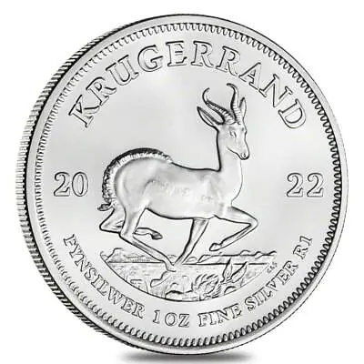 £33.49 • Buy 2022 1oz Silver Krugerrand - South African Silver Coin In Prophila Capsule