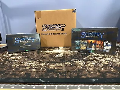 Sorcery: Contested Realm TCG Kickstarter Alpha Booster Case + 1 Box + 4 Elements • $2650