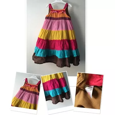 Matalan Baby Girls Summer Long Line Maxi Sun Dress 12-18 Months • £1.99