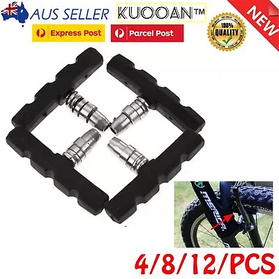 4x/8x/12x Mountain Bicycle V Braking Pads Blocks Shoes For Bike V Brake System • $9.99