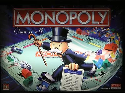 $18.95 • Buy Pinball ROM CPU And DISPLAY SET (2 Chips) Stern Monopoly Upgrade