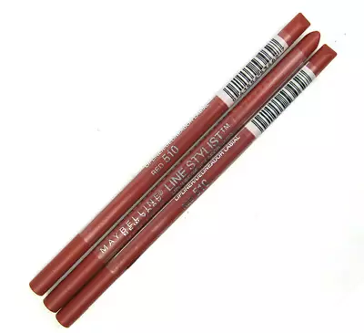 NEW (3) Maybelline Line Stylist Lipliner - YOU CHOOSE SHADE - RARE! • $13.59