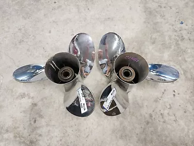 Pair Of 14 5/8  X 23p Quicksilver Mirage Ss Propellers Mercury P8149 P8150 • $675