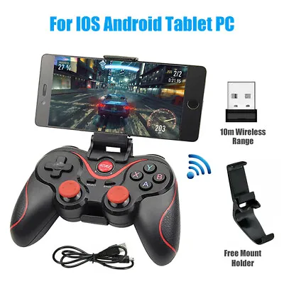 X3 Wireless Bluetooth Game Controller For PC Mobile Phone Android IOS TV Gamepad • £15.59