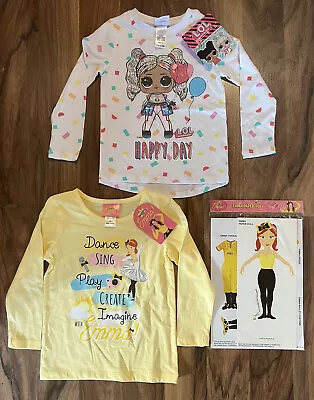 The Wiggles Emma & LOL Surprise Long Sleeve Tees - Girls Size 4 - NWT • $19.95
