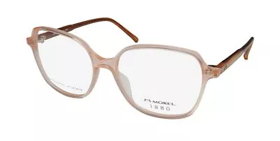 New Marius Morel 1880 60105m Eyewear Mens Full-rim Beige Pt08 Oversized France • $44.95