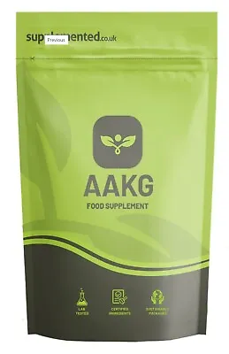 £11.90 • Buy AAKG 1000mg 180 Capsules Nitric Oxide Booster NO Capsules Workout Pump LArginine