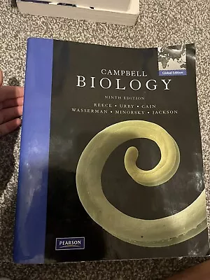 Science Textbooks Campbells Biology Ninth Edition • £20