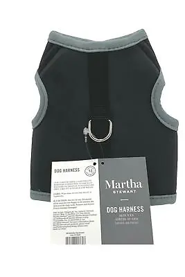 Martha Stewart Reflective Dog Harness W/ Matching Lead Gray • $11.19