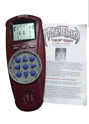 Hasbro Merlin The 10th Quest Handheld Electronic Game 1995 Tested Works No Box • $17.95