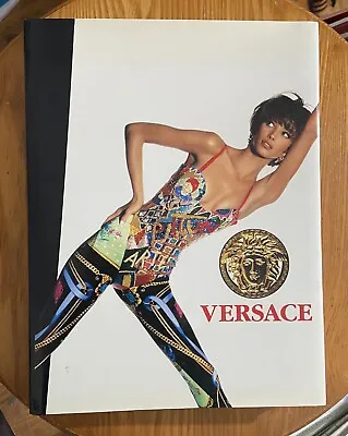 Versace: Signatures. Hardcover F.I.T. Exhibition 1992 Fashion VG Condition • $135