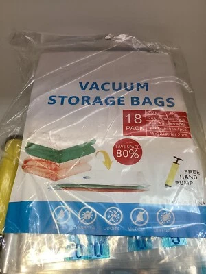 $19.99 • Buy Vacuum Storage Bags, 18 Pack