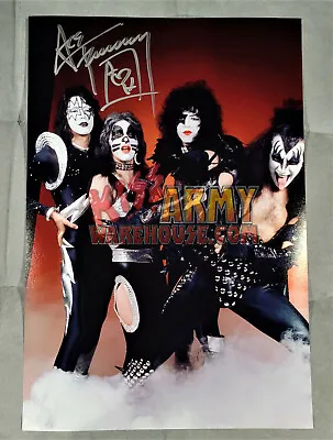 1975 Band Metallic Poster Signed By Ace Frehley Alive! Autograph • £189.98