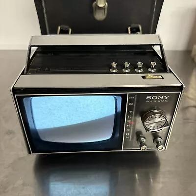 Vintage Sony TV-500. Tested Works Great. Comes With Carry Case. • $89.99