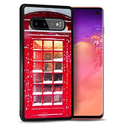 ( For Samsung S7 Edge ) Back Case Cover PB12293 Red Phone Booth • $9.99