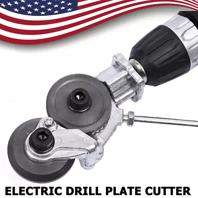 Electric Drill Shears Plate Cutter Metal Sheet Cutter Attachment Nibbler Saw New • $18.99